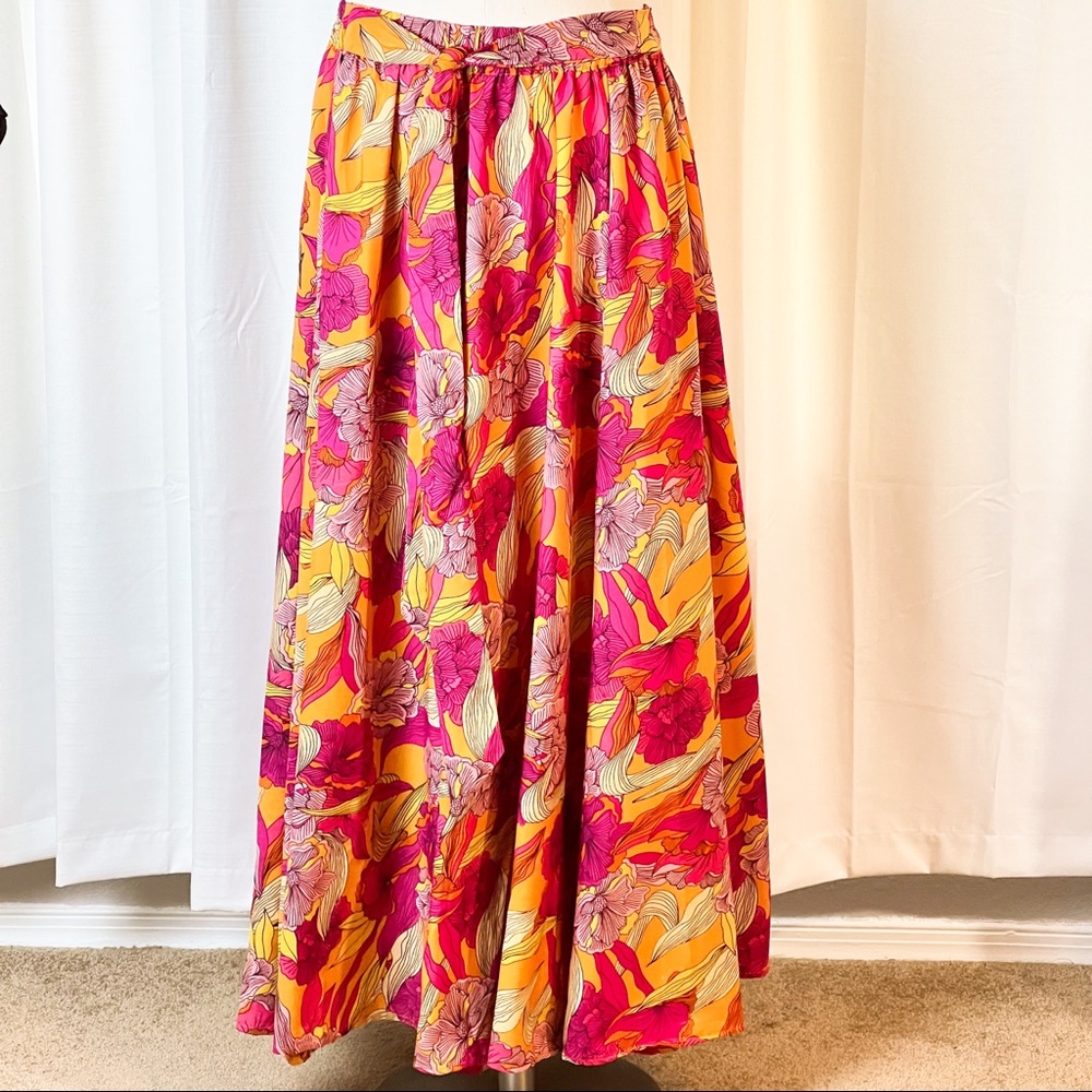 Floral Maxi Skirt